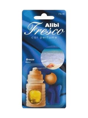 Ароматизатор подвесной бочонок Alibi Fresco Бриз AZARD. Цвет: синий