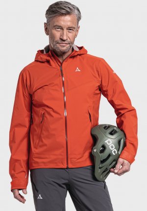 Дождевик/водоотталкивающая куртка 2 5L KARMA TRAIL M , цвет orange Schöffel