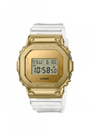 Часы G-Shock из нержавеющей стали и пластика/полимера — Gm-5600Sg-9Er, золото Casio