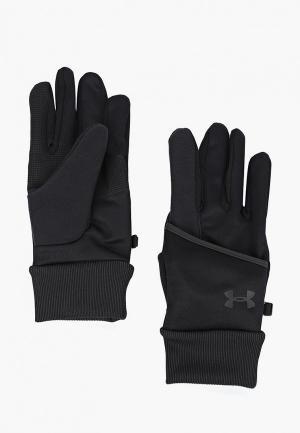 Варежки Under Armour Mens Convertible Glove. Цвет: черный
