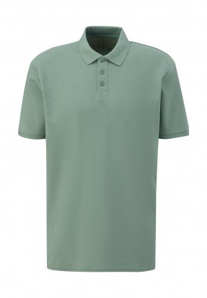 Рубашка-поло IM BASIC-STIL , цвет salbeigrün QS