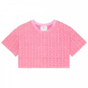 Укороченная футболка Старый розовый Givenchy