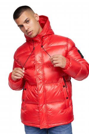 Блестящая куртка Crosswell , красный Crosshatch