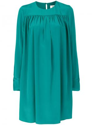 Платье мешковатого кроя Dvf Diane Von Furstenberg. Цвет: зелёный