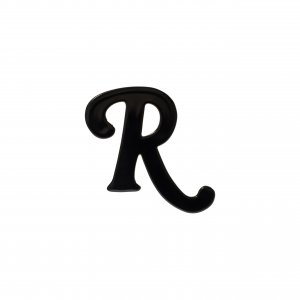 Моносерьга с логотипом R Raf Simons