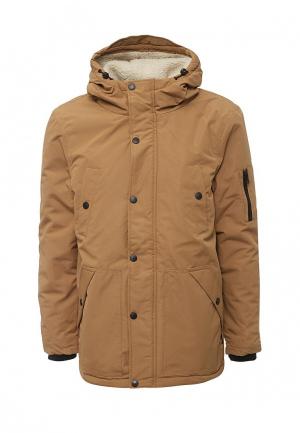 Куртка утепленная d-Struct DS003EMWSR46. Цвет: коричневый