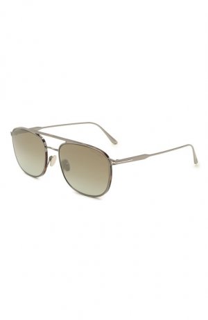 Солнцезащитные очки Tom Ford. Цвет: серый