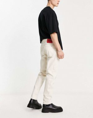 HUGO Белые зауженные джинсы 634 Red