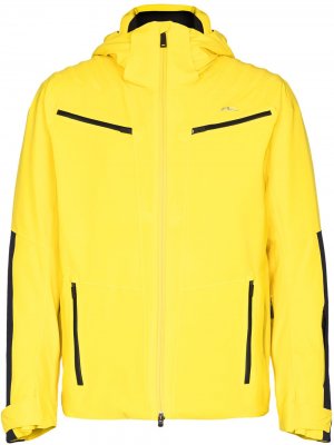 Лыжная куртка Formula на молнии KJUS. Цвет: желтый