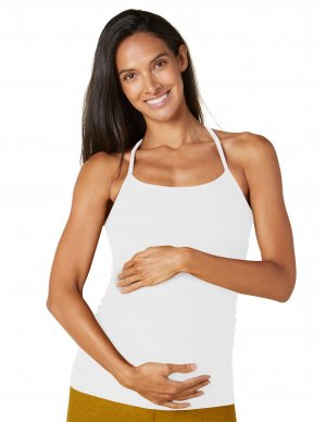 Майка Keep Cool для беременных с открытой спиной — женская , белый Beyond Yoga