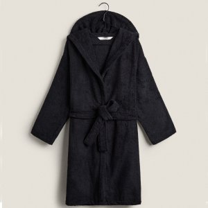 Банный халат Hooded, черный Zara Home