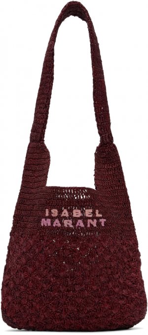 Красная маленькая сумка-тоут Praia Isabel Marant