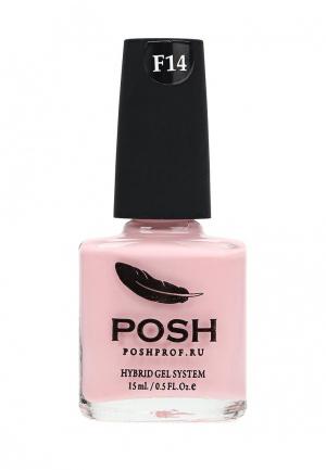 Лак для ногтей Posh Nude Французского маникюра Тон 14F свадебное платье (плотный). Цвет: розовый