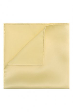 Шелковый платок Stefano Ricci. Цвет: жёлтый