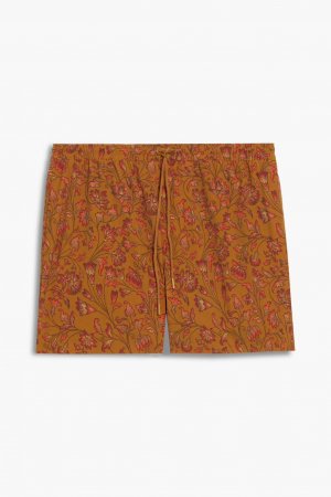 Плавки-шорты средней длины с принтом , коричневый Zimmermann