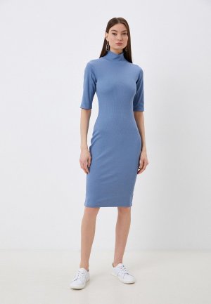 Платье ORZ-design. Цвет: голубой