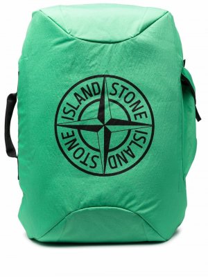 Рюкзак с принтом Compass Stone Island. Цвет: зеленый