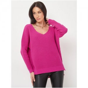 Пуловер , размер 42-46, фуксия Diana Delma. Цвет: розовый/фуксия