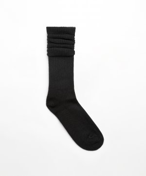 Длинные носки из 24% шерсти и 4% кашемира , черный Oysho