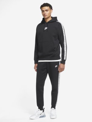 Костюм мужской Sportswear Sport Essential, Черный, размер 44-46 Nike. Цвет: черный