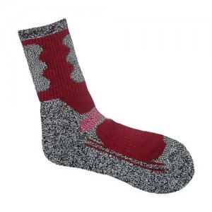 Носки , размер 36-38, серый, красный Melt. Цвет: серый/фиолетовый