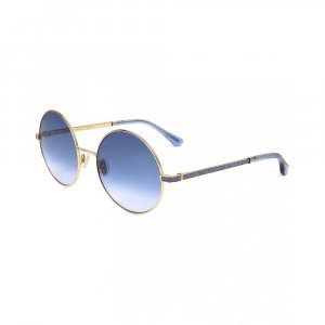 Женские солнцезащитные очки Oriane 57 мм золотистые Jimmy Choo