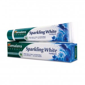 Натуральная отбеливающая зубная паста (150 г), Sparkling White Toothpaste, Himalaya
