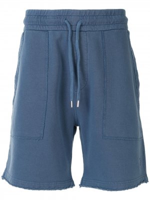 Спортивные шорты свободного кроя Dondup. Цвет: синий