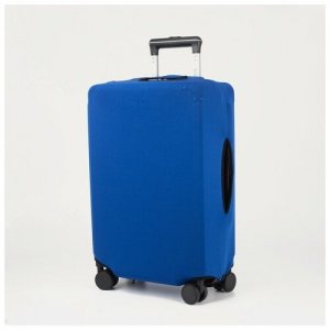 Чехол для чемодана , размер 28, синий Мастер К.. Цвет: синий