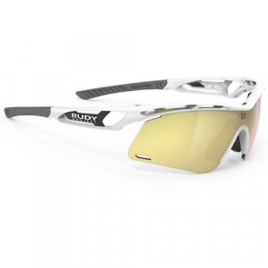 Солнцезащитные очки 108411, белый, золотой RUDY PROJECT. Цвет: белый/золотистый
