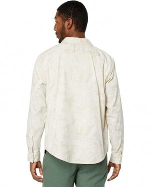 Рубашка Dockers Supreme Flex Modern Fit Long Sleeve Shirt, цвет Sahara Khaki/Print