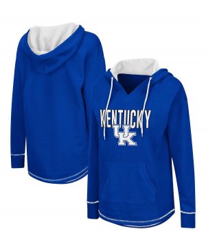 Женская туника Royal Kentucky Wildcats, пуловер, толстовка с v-образным вырезом Colosseum