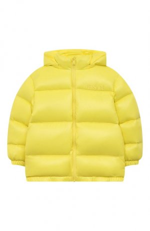 Утепленная куртка Versace. Цвет: жёлтый