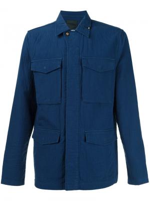 Куртка-карго Denham. Цвет: синий