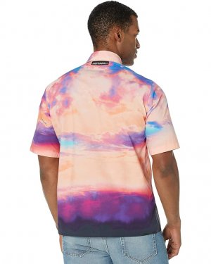 Рубашка Sunset Print Shirt, фиолетовый Just Cavalli