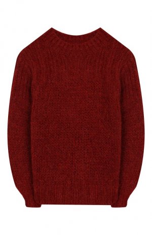Шерстяной свитер Designers, Remix girls. Цвет: красный