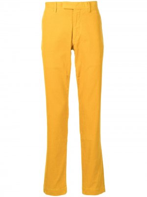 Вельветовые брюки прямого кроя Polo Ralph Lauren. Цвет: желтый