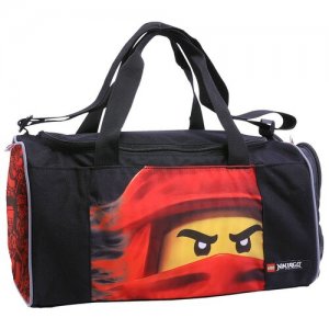 Спортивная сумка с отделением для обуви - NINJAGO Red (20026-2202) LEGO. Цвет: черный/красный