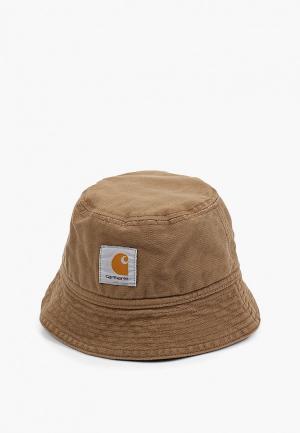 Панама Carhartt WIP Bayfield Bucket Hat. Цвет: коричневый