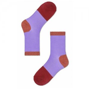 Женские носки Liza Ankle Sock (Размер: 27) (Цвет: сиреневый) Happy Socks. Цвет: фиолетовый