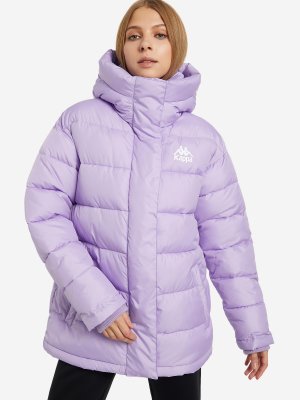 Куртка утепленная женская , Фиолетовый Kappa. Цвет: фиолетовый