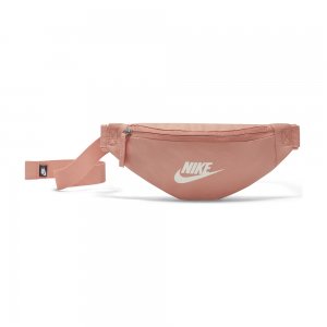 Поясная сумка Heritage Waistpack Nike. Цвет: розовый