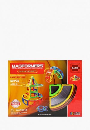 Конструктор Magformers Curve 50. Цвет: разноцветный