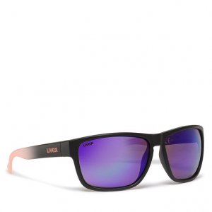 Солнцезащитные очки LglCV, черный/фиолетовый Uvex