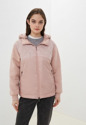 Куртка утепленная DizzyWay. Цвет: розовый