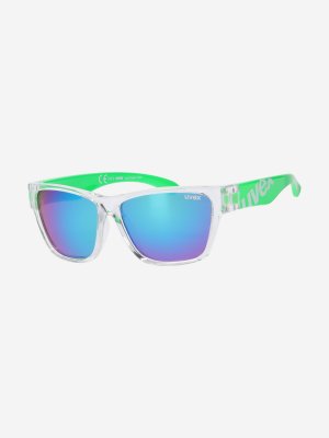 Солнцезащитные очки Kids Sportstyle 508, Зеленый, размер Без размера Uvex. Цвет: зеленый