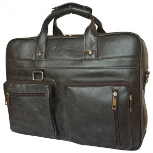 Мужская кожаная сумка для ноутбука Gianni Conti Lamberto 1008-04 brown Carlo Gattini. Цвет: коричневый