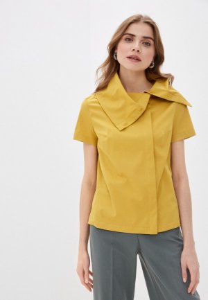Рубашка Alpecora. Цвет: желтый