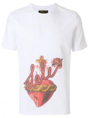 Heart print T-shirt Gabriele Pasini. Цвет: белый