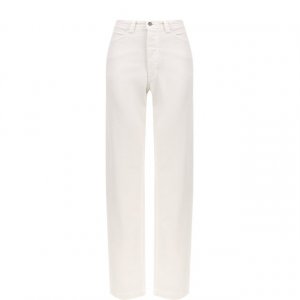 Широкие джинсы с завышенной талией Rachel Comey. Цвет: белый